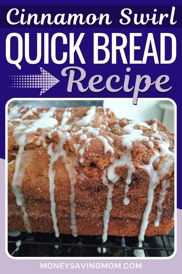 Cinnamon Swirl Quick Bread Recipe