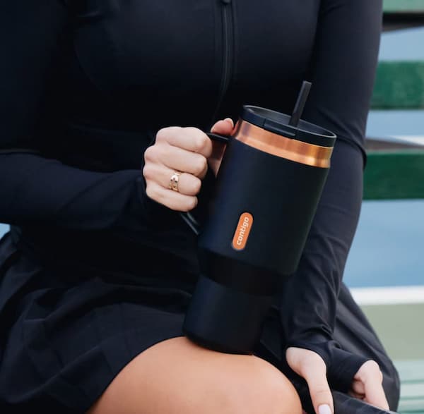 Contigo 30oz SnapSeal Insulated Stainless Steel Tumbler with Straw