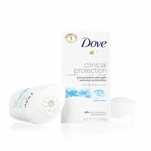 Dove Clinical + Care Original Clean Antiperspirant Soft Solid Stick deal