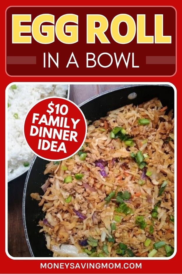 Egg Roll in a Bowl ($10 Family Dinner Idea)