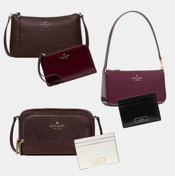 Kate Spade Handbag + Wristlet-Card Holder