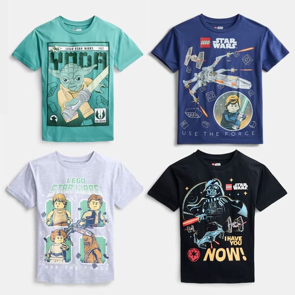 LEGO Star Wars Boy’s Graphic Tees only $3.14!