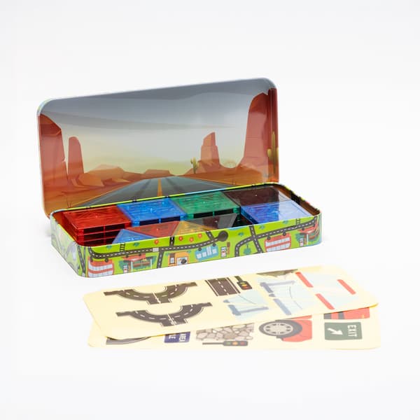 Magnetic Tiles 36-Piece Travel Set only $8!