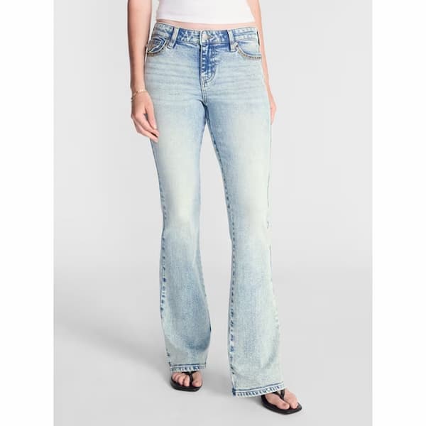 No Boundaries Extended Tab Bootcut Jeans deal