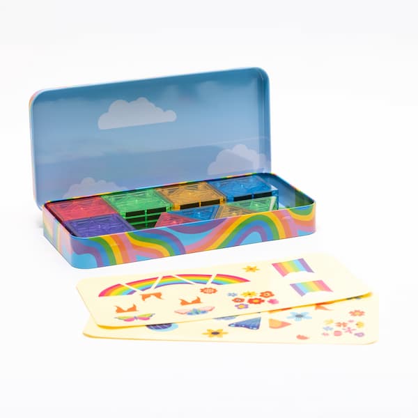 RMS Magnetic Tiles Rainbow Garden 36-Piece Travel Set deal