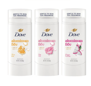 Dove Aluminum Free Deodorant only $0.97 at Walmart!