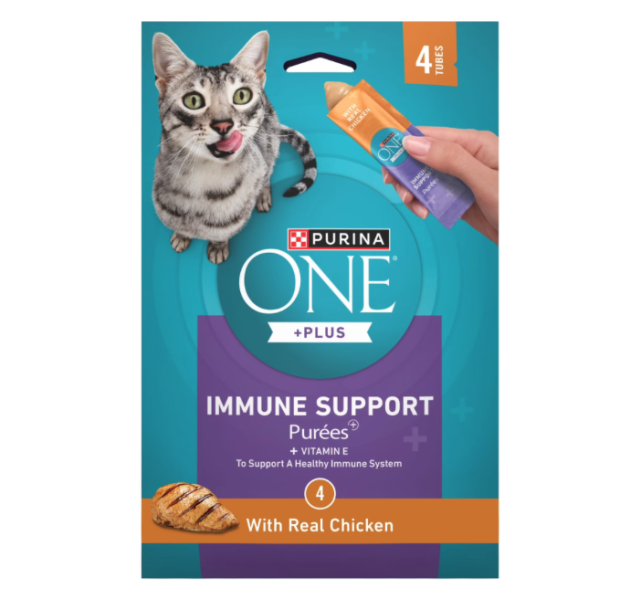 Purina ONE Plus Immune Support Purees only $1.43!