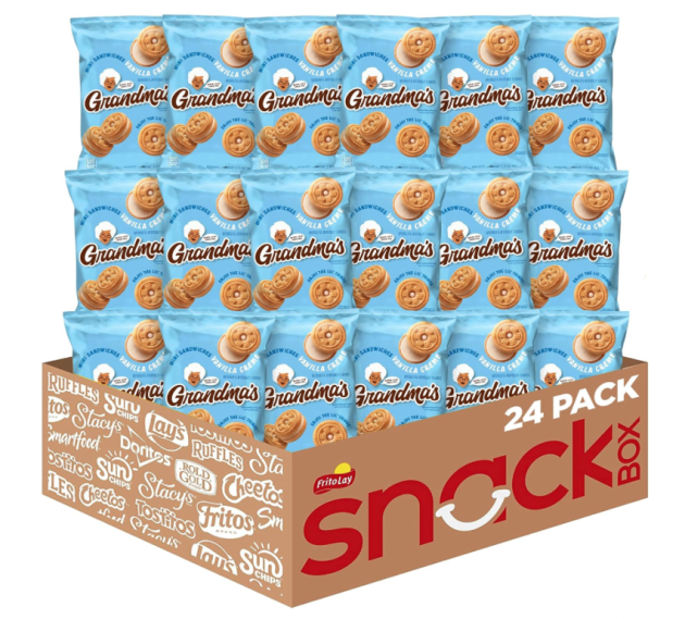Grandma’s Mini Vanilla Sandwich Crème Cookies (24 Pack) for just $8.98 shipped!
