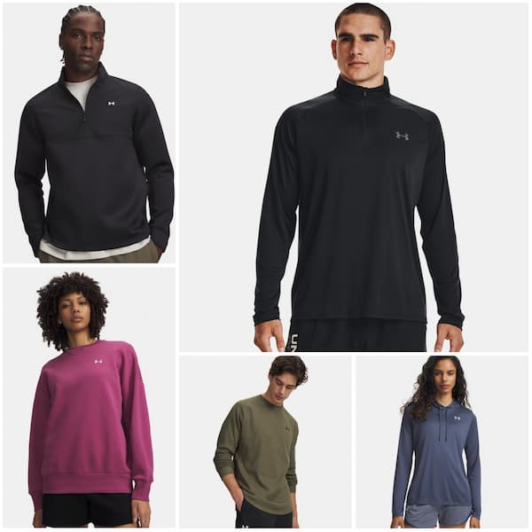 *HOT* Under Armour Velocity 2.0 Men’s Quarter Zip Pullover only $15.29, plus more!