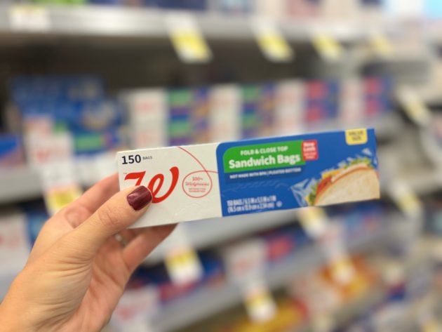 Walgreens Storage Bags