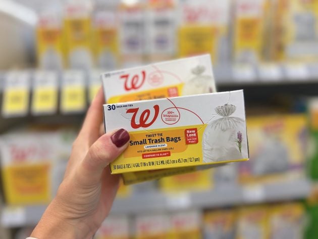 Walgreens Trash Bags