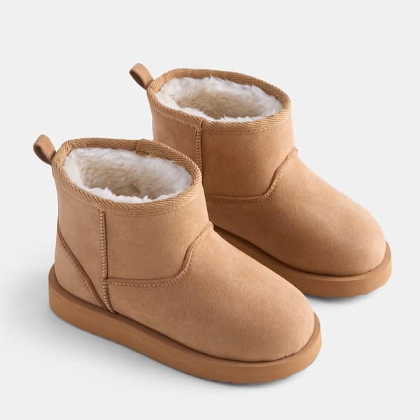 Wonder Nation Girls’ Faux Shearling Boots only $12!