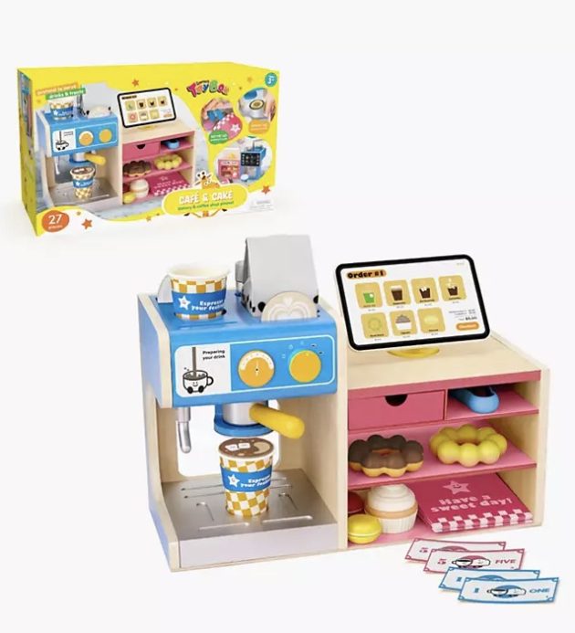 Geoffrey’s Toy Box Bakery Coffee Shop Playset only $29.96 shipped, plus more!